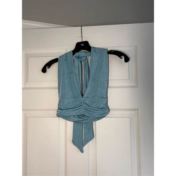 Princess Polly Tops - Princess polly halter tank crop top size 2 C10-19